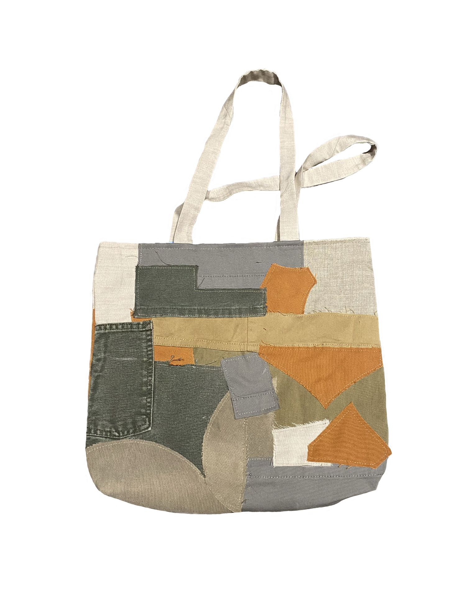 Patchwork Jean Tote